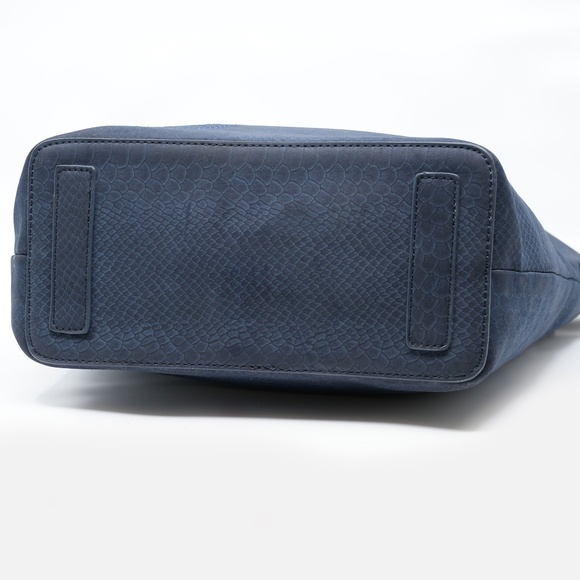 DESIGUAL Suede-Effect Shoulder Bag with Embroidery - Picture 5 of 13